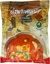 RED CURRY PASTE 1KG NITTAYA